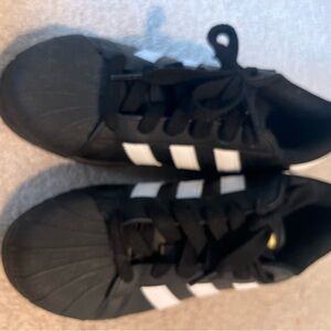 adidas Kids Black and White Sneakers